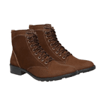 BOTA FEMININA CANO CURTO TERRACOTA