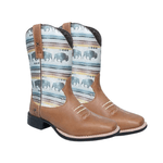 BOTA TEXANA MASCULINA FÓSSIL CARAMELO
