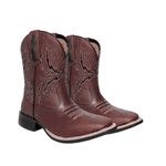 BOTA TEXANA MASCULINA FÓSSIL CAFÉ