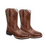 BOTA TEXANA MASCULINA LÁTEGO PINHÃO COM BORDADO