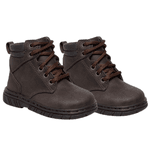 COTURNO MASCULINO ADVENTURE INFANTIL FÓSSIL CAFÉ
