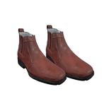 Botina Masculina Country em Couro Caramelo - PROMOÇÃO