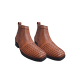 Botina Masculina Country em Couro Whisky - PROMOÇÃO
