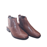 Botina Masculina Country em Couro Caramelo - PROMOÇÃO