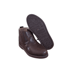 Botina Juvenil Masculina Country em Couro Café - PROMOÇÃO