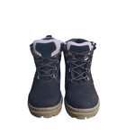 Coturno Feminino Adventure Nobuck Café Detalhe Rosa - PROMOÇÃO
