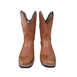 Bota Texana Feminina Whisky Bico Quadrado - PROMOÇÃO