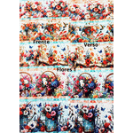 Barrado Digital de Tricoline 63cm x 150cm 10 Faixas
