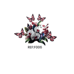 Adesivos Termocolantes Para Tecido Arranjos FLORAIS (Escolha as opções que deseja)