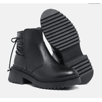 Bota Coturno Feminina Clara Preta
