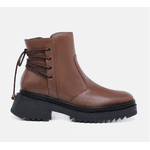 Bota Coturno Feminina Clara Marrom