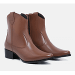 Bota Western Cano Baixo Julia Marrom