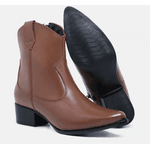 Bota Western Cano Baixo Julia Marrom