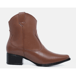 Bota Western Cano Baixo Julia Marrom