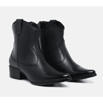Bota Western Cano Baixo Julia Preta Copia