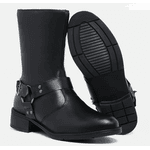 Bota Cano Baixo Paola Preto