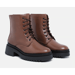 Bota Coturno Feminina Rafaela Marrom
