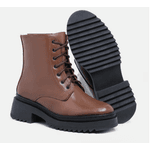 Bota Coturno Feminina Rafaela Marrom