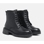 Bota Coturno Feminina Rafaela Preto