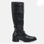 Bota Cano Longo Larissa Preto