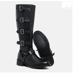 Bota Cano Longo Larissa Preto