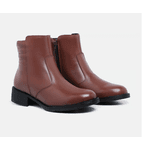 Bota Cano Médio Brenda Marrom