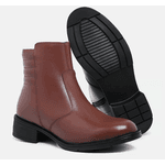 Bota Cano Médio Brenda Marrom
