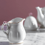 Leiteira Flower 230ml Porcelana Wolff