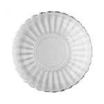 Prato de Vidro para Sobremesa Pétala 20cm Wolff