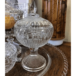 Potiche Decorativo Cristal com Pé Queen 11cm x 18cm Wolff