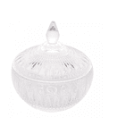 Potiche Decorativo De Cristal Queen 11cm X 12cm Wolff