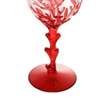 Taça Acrílico Coral Vermelho 450ml 