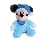 Mickey Baby Pelúcia Natal Gorro Azul Cromus Natal