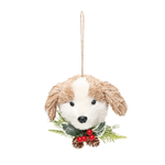 Enfeite Para Pendurar Cachorro Decorativo Cromus Natal