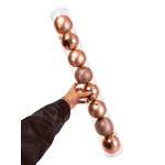 Tubo 8 Bolas De Natal Sortidas Rose Gold 8cm Cromus Natal