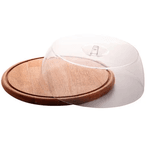 Boleira De Madeira Com Tampa Woodart Liptus 31X15cm