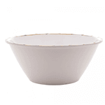 Saladeira de Melamina Bambu Branco 25cm x 12 cm Wolff