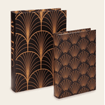 Kit Caixa Livro Art Decô 2 Peças Mart