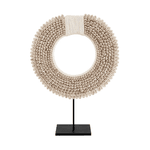 Escultura Decorativa Conchas com Suporte 40cm Mart