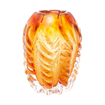 Vaso de Vidro Italy Murano Ambar 11x11x15cm