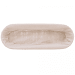 Cesta Oval de Sisal com Forro em Tecido 43,5cm x 15cm x 8cm Wolff