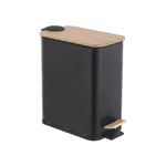 Lixeira Metal com Pedal 05 Litros Practice Preto MEK