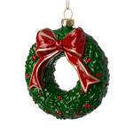 Enfeite Natal Pendurar Mini Guirlanda Laço Cromus