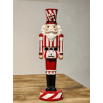 Soldado De Chumbo Em Resina Decoração Luxo Natal