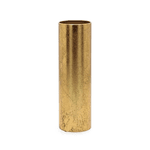 Vaso Decorativo Minimalista Mesa P/ Flores Vintage Em Metal P