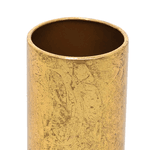 Vaso Decorativo Minimalista Mesa P/ Flores Vintage Em Metal P