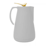 Garrafa Térmica de Plástico New Bird Branca 1L Wolff