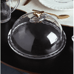 Queijeira Golden Bird 20cm com Tampa Cristal Ecológico Wolff