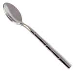 Jogo 6 Colheres Café Steel Wood Aço Inox Fracalanza