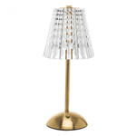 Luminária De Mesa Led Usb Wolff Leumina Dourada